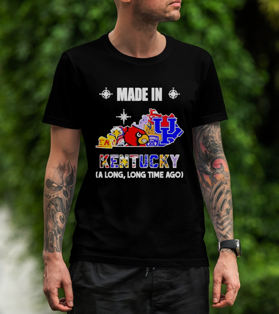Made In Kentucky UK Louisville City Cardinals Long Time Ago T-Shirt