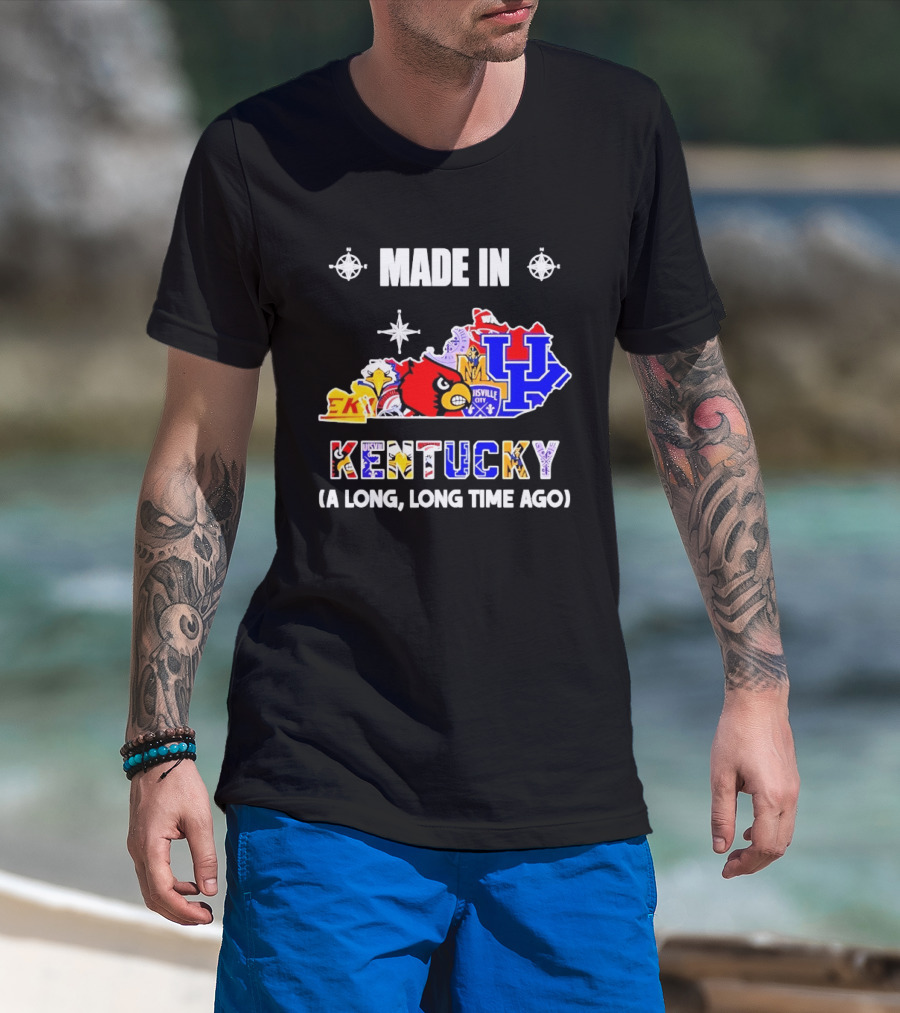 Made In Kentucky UK Louisville City Cardinals Long Time Ago T-Shirt
