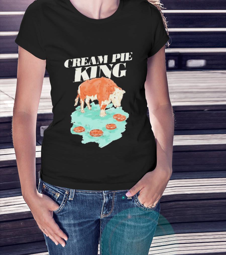 Cream Pie King Rufus The Bull T-Shirt