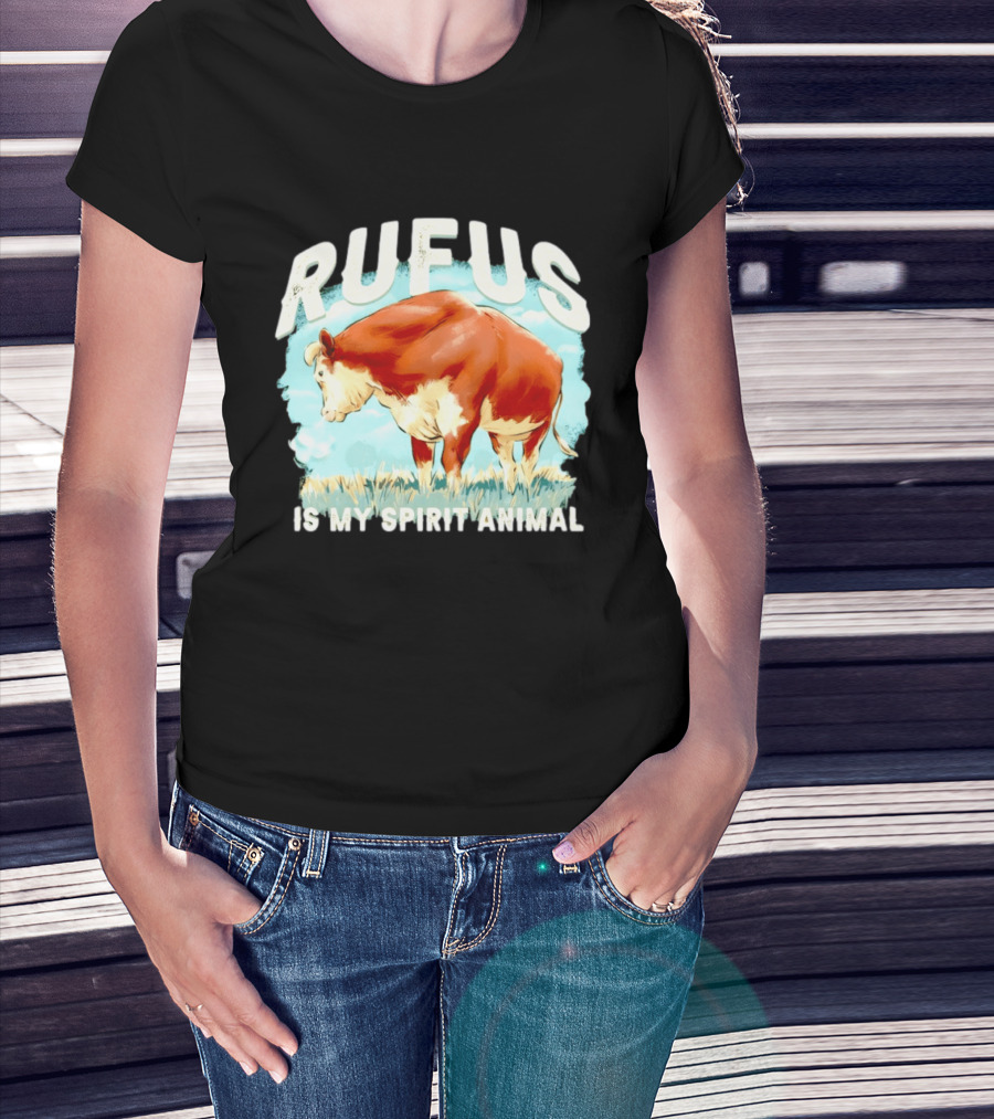 Rufus The Bull Is My Spirit Animal T-Shirt