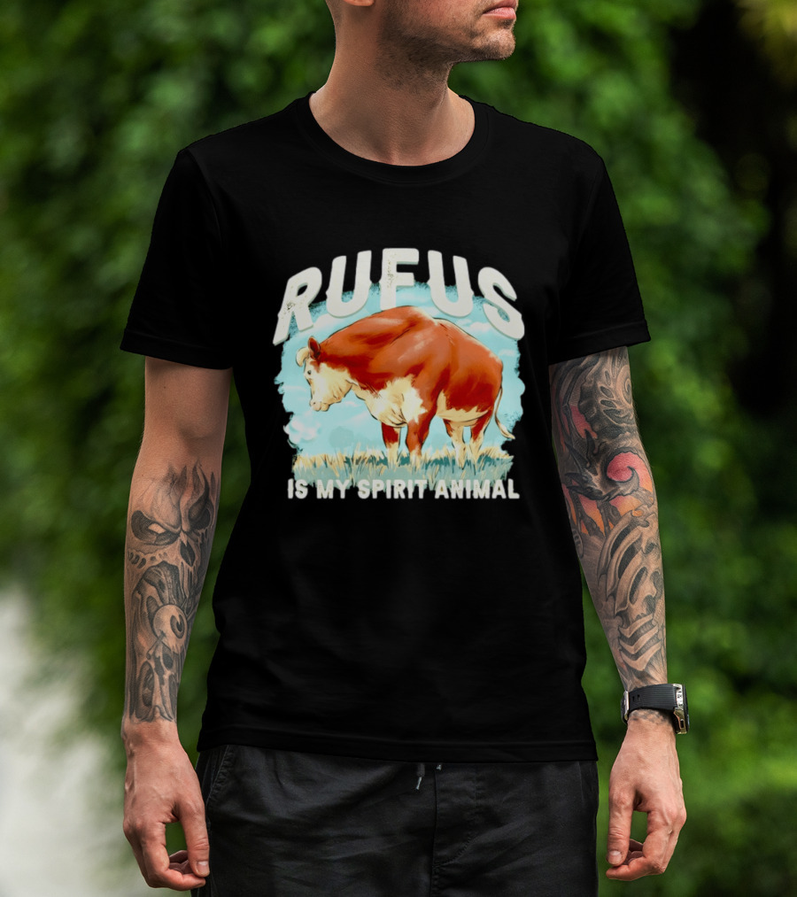 Rufus The Bull Is My Spirit Animal T-Shirt