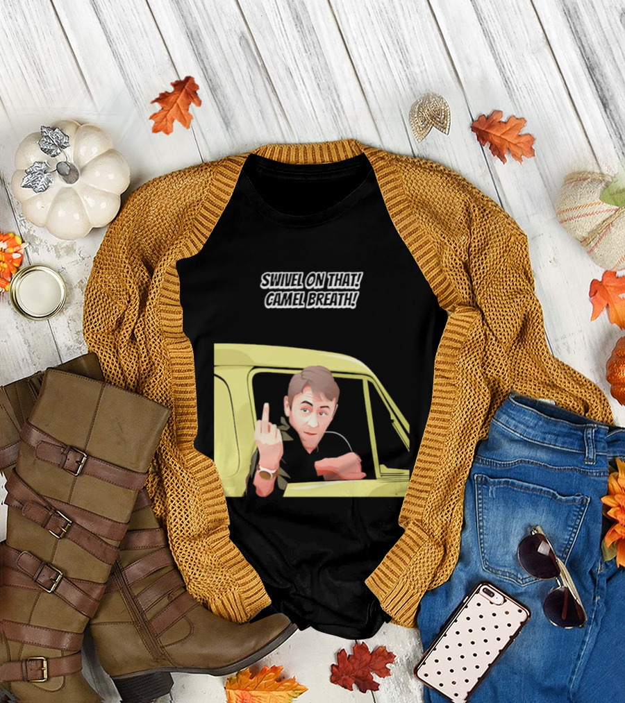 Swivel on That Camel Breath Iconic Gesture T-Shirt