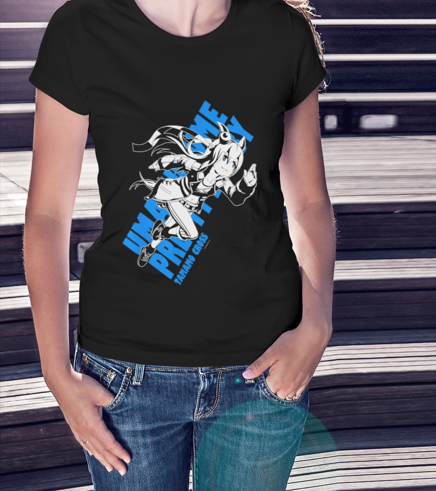 Tamamo Cross Umamusume Pretty Derby Character Racing T-Shirt