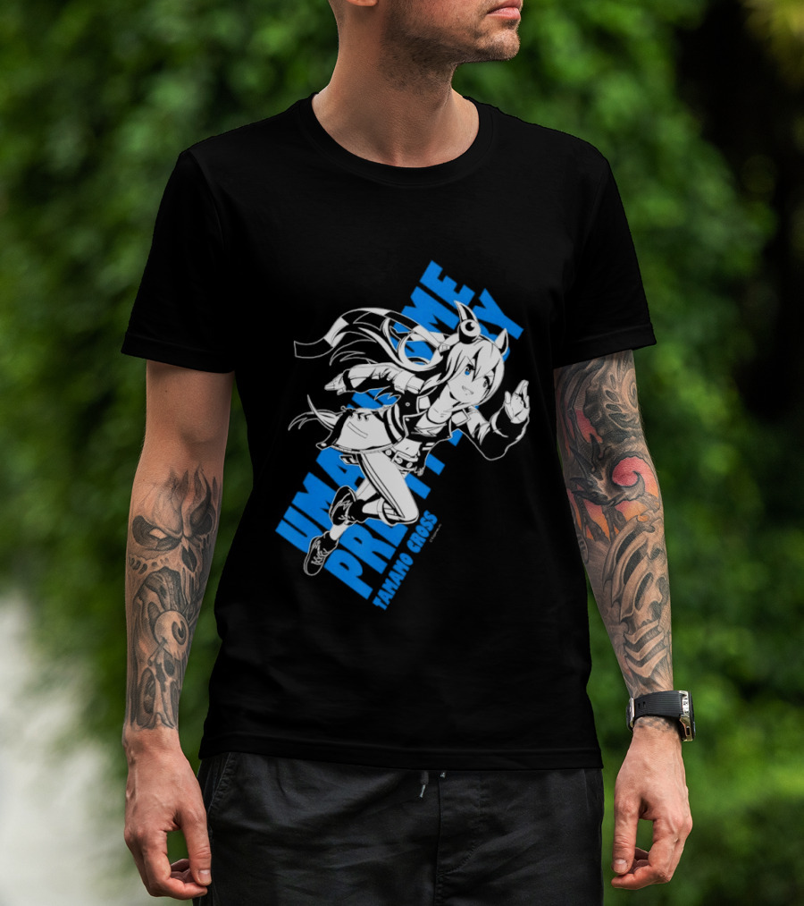 Tamamo Cross Umamusume Pretty Derby Character Racing T-Shirt