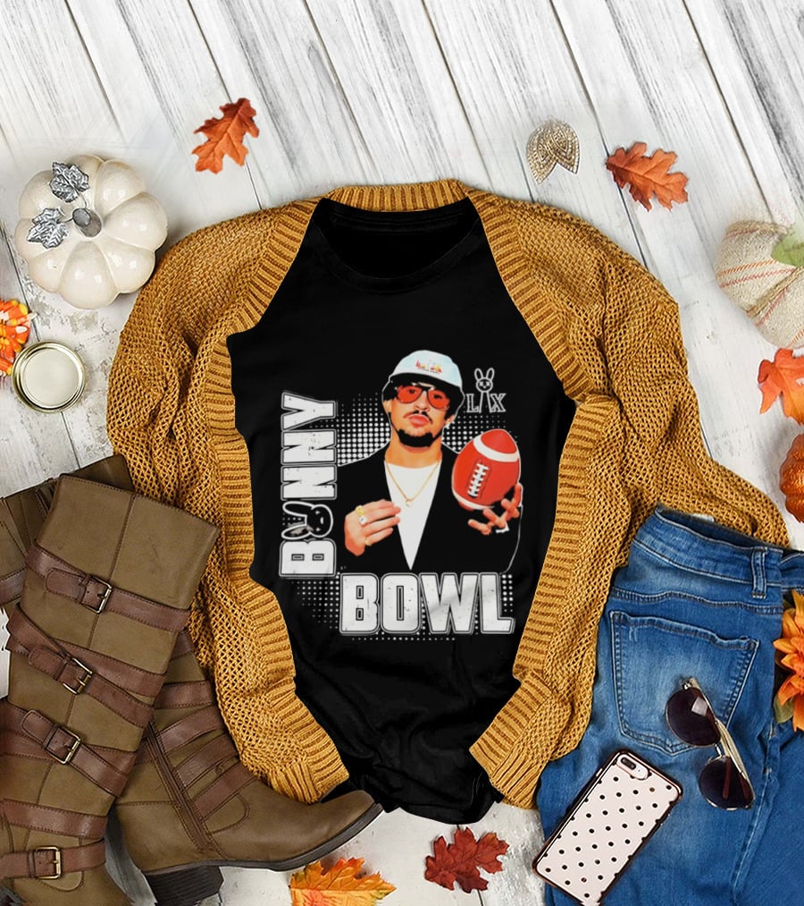 Bad Bunny Team Benito Super Bowl LIX Football Fun Wear T-Shirt