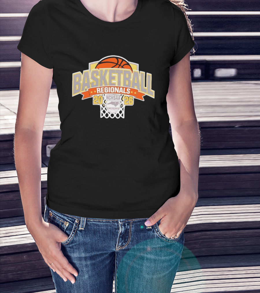 NCHSAA Basketball Regionals 2026 North Carolina Championship Tournament T-Shirt