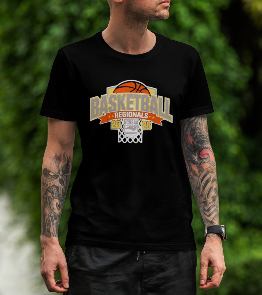 NCHSAA Basketball Regionals 2026 North Carolina Championship Tournament T-Shirt