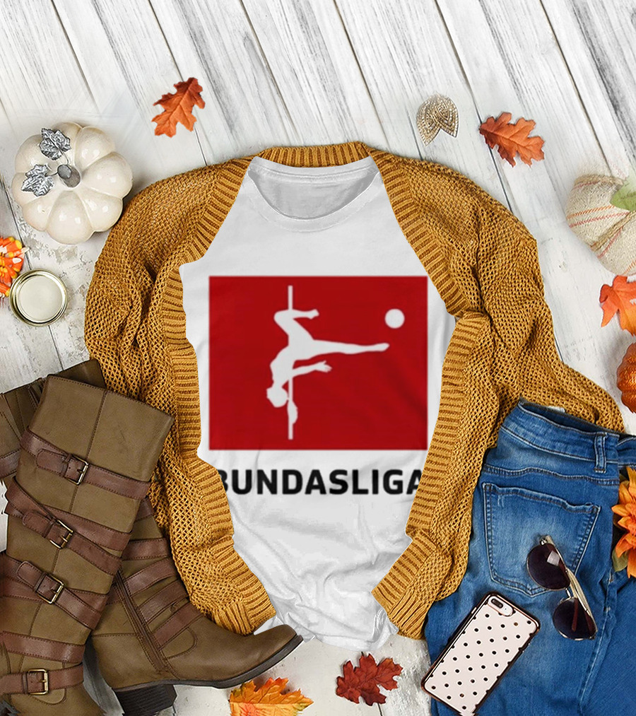 CA$HANOVA BULHAR BUNDASLIGA Parody Soccer Pole Dance Icon Red T-Shirt