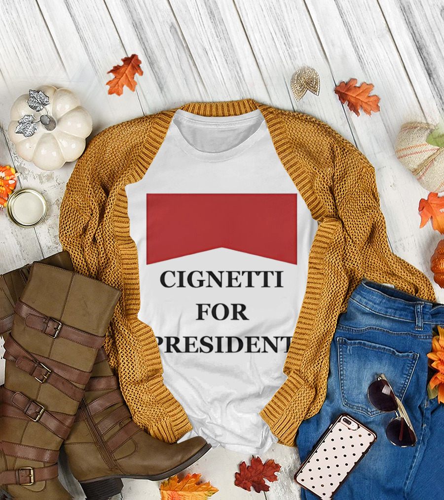 Cignetti for President Marlboro T-Shirt