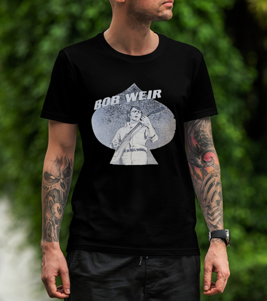 Bob Weir Spade Guitar Solo Band T-Shirt