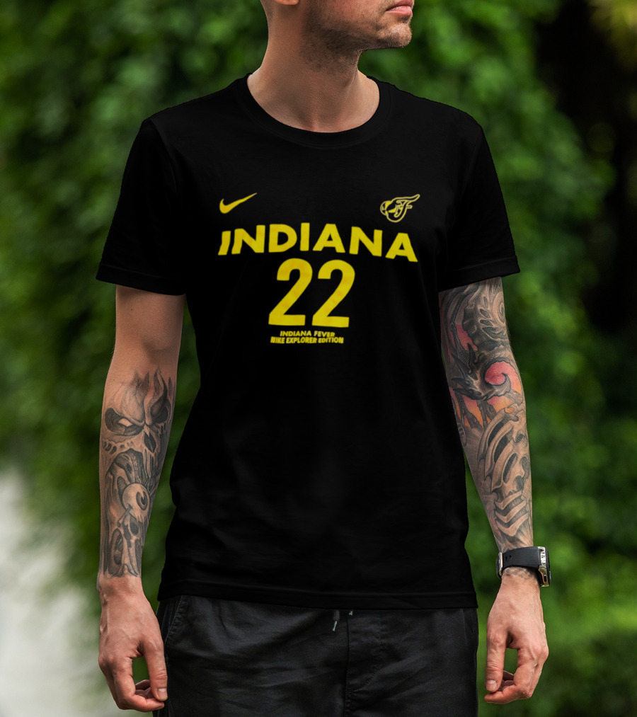 Nike Indiana Fever 22 Caitlin Clark Explorer Edition T-Shirt