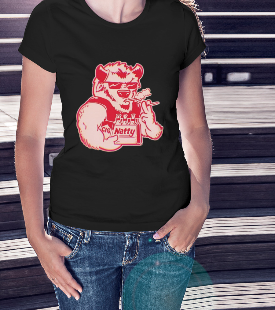 Coach Cignetti Indiana Hoosiers Football Bison Smoking CIG Natty T-Shirt