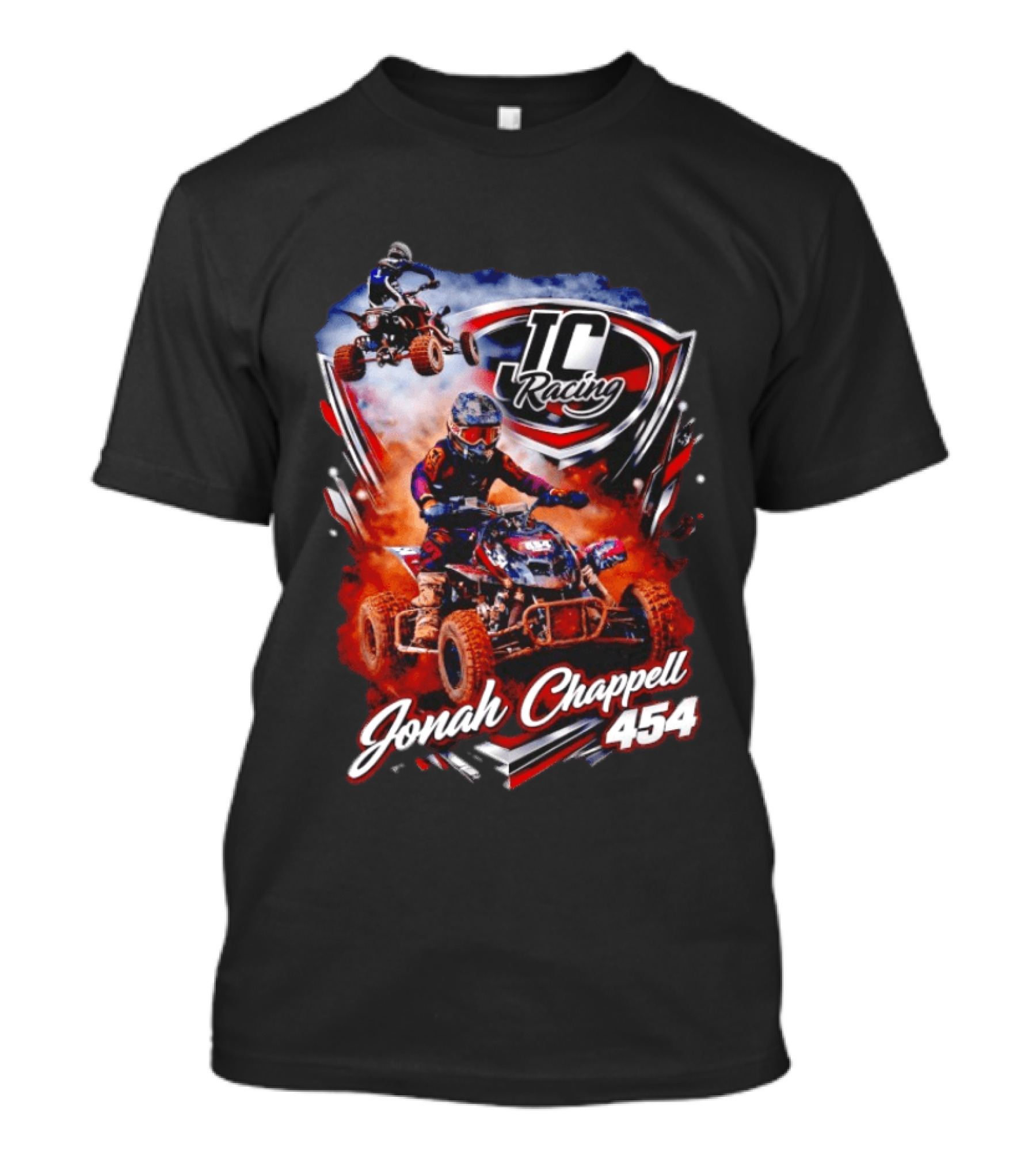 Jonah Chappell 454 JC Racing ATV Motocross Action T-Shirt
