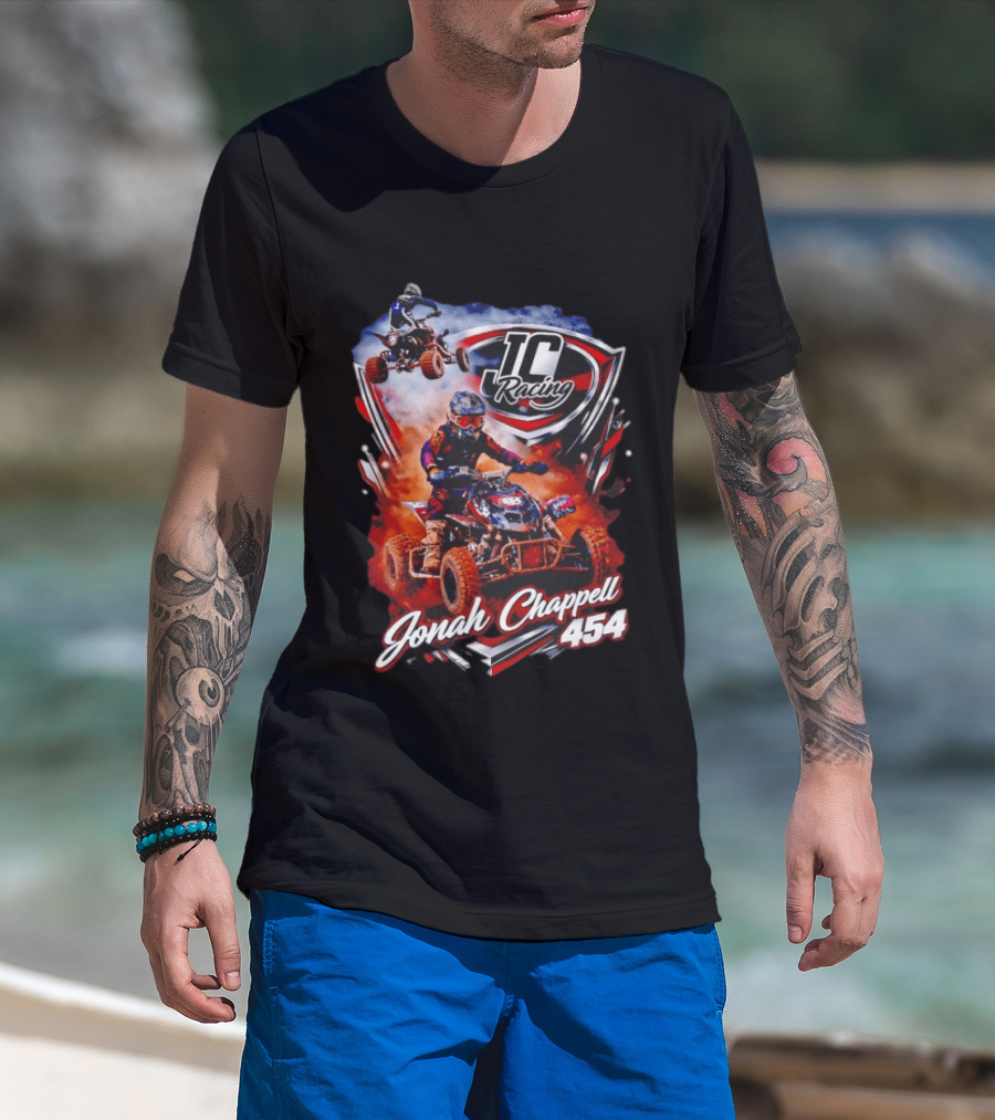 Jonah Chappell 454 JC Racing ATV Motocross Action T-Shirt