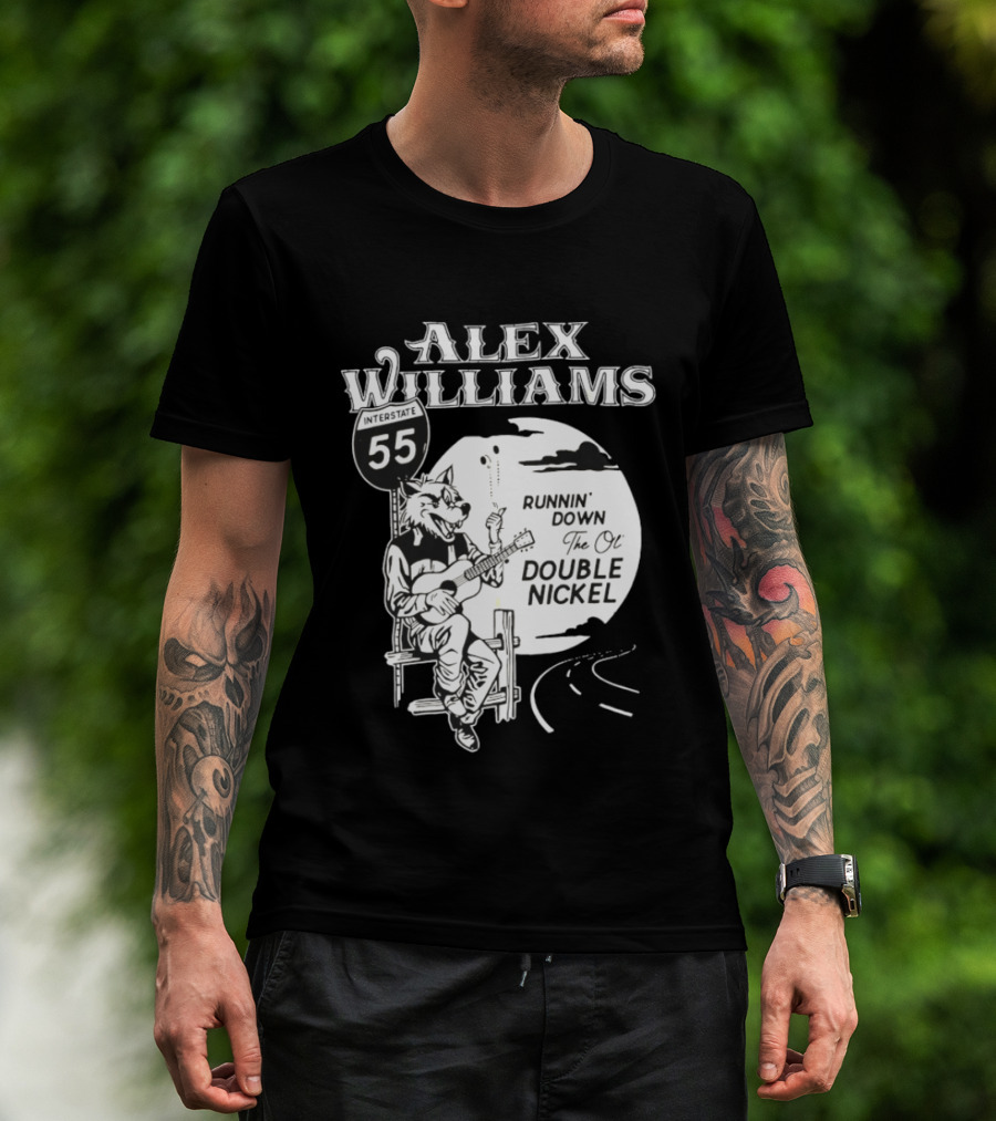 Alex Williams 55 Runnin' Down The Ol' Double Nickel T-Shirt