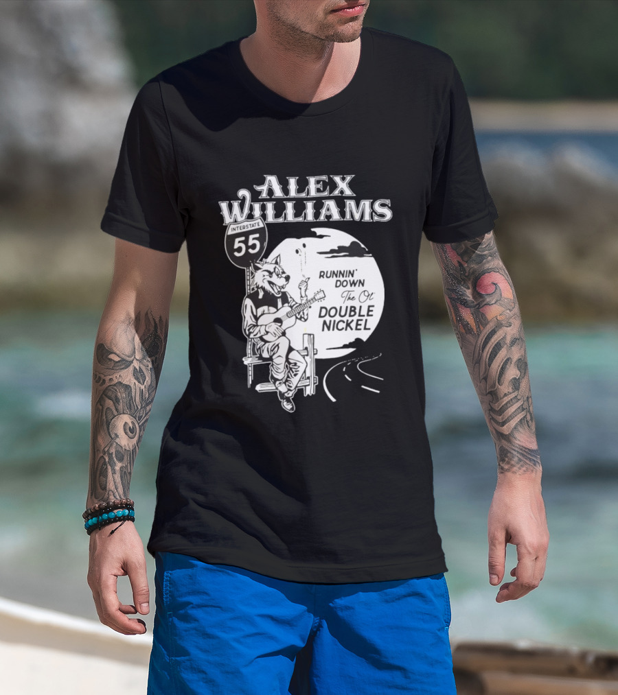 Alex Williams 55 Runnin' Down The Ol' Double Nickel T-Shirt