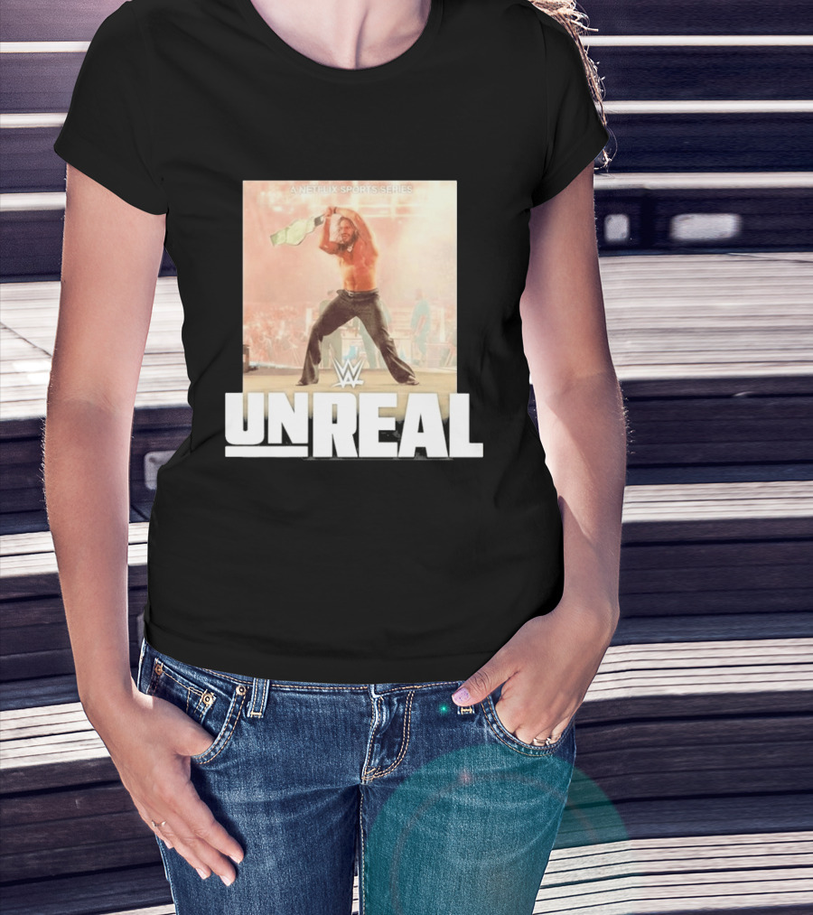 A Netflix Sports Series WWE Seth Rollins Unreal Championship Moment T-Shirt