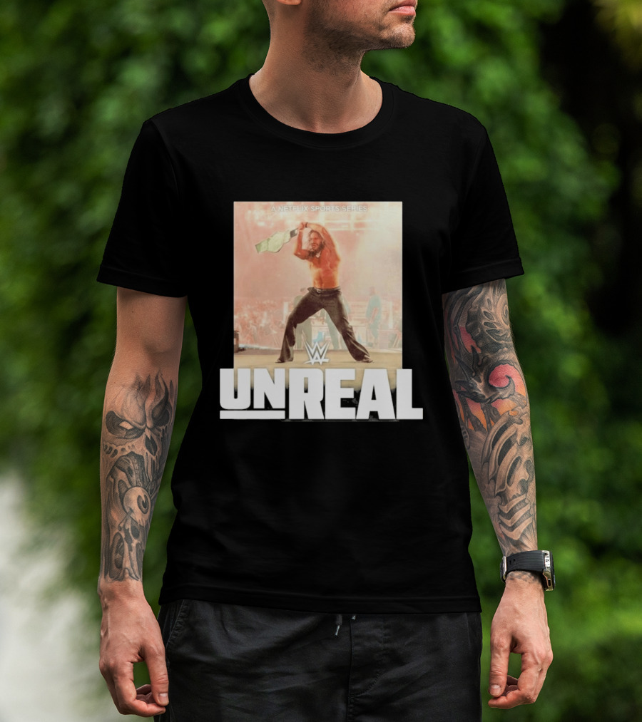 A Netflix Sports Series WWE Seth Rollins Unreal Championship Moment T-Shirt