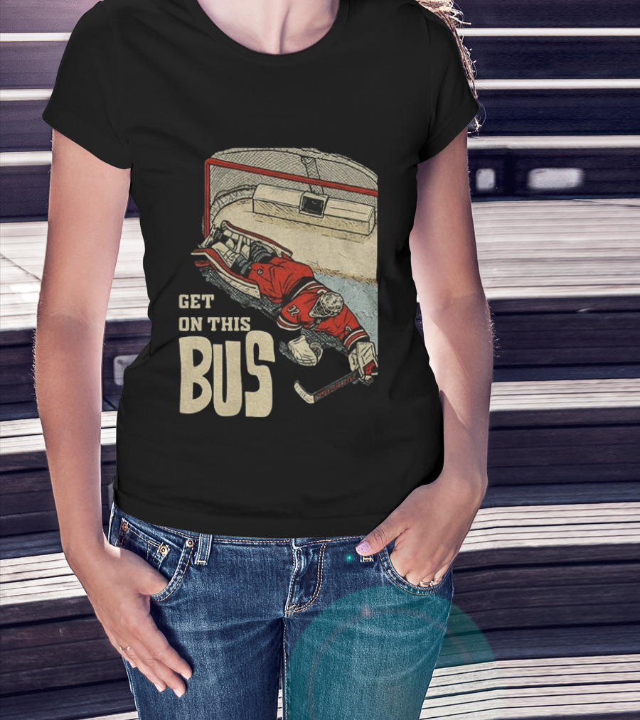 Brandon Bussi Carolina Hurricanes Get On This Bus NHL T-Shirt