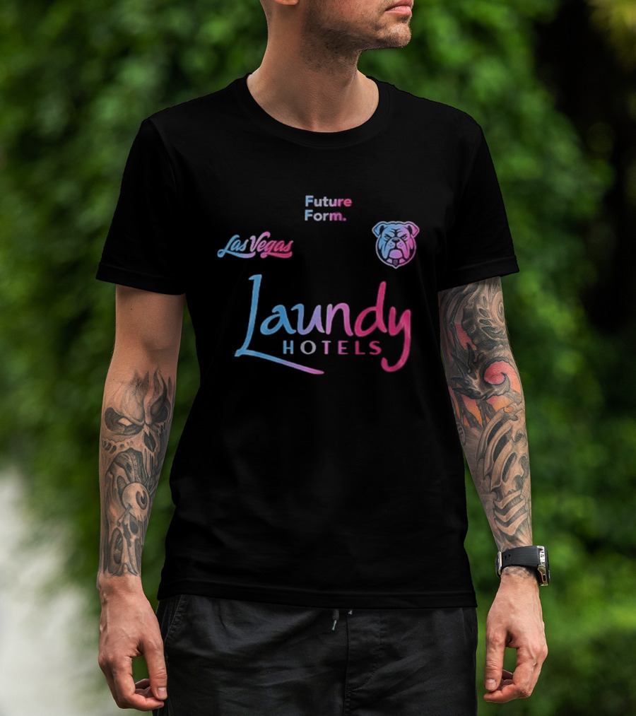 Canterbury Bankstown Bulldogs 2026 Laundy Hotels Las Vegas Future Forma Bulldogs T-Shirt