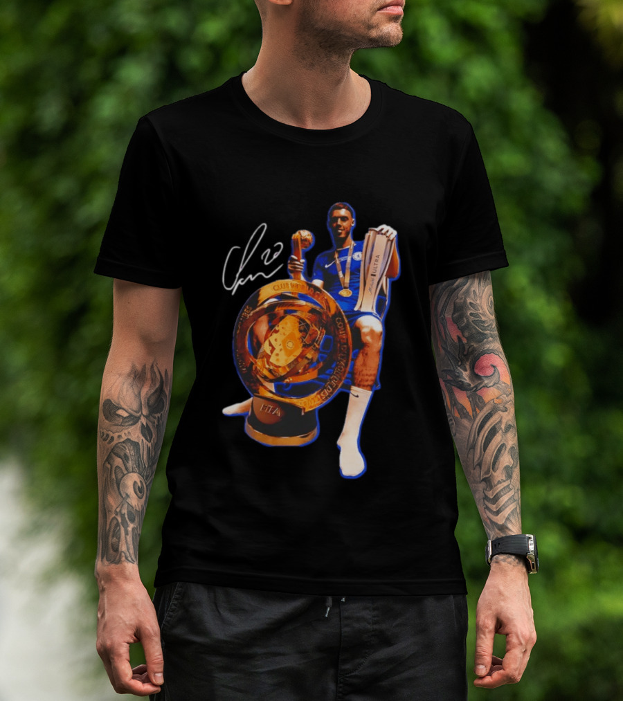 Cole Palmer Club World Cup FIFA Trophy Celebration T-Shirt