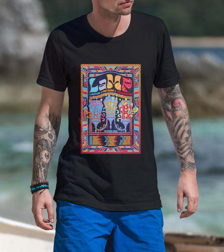 Lamp Winter 2026 Tour Lawton Metzger Paczkowski Cities T-Shirt