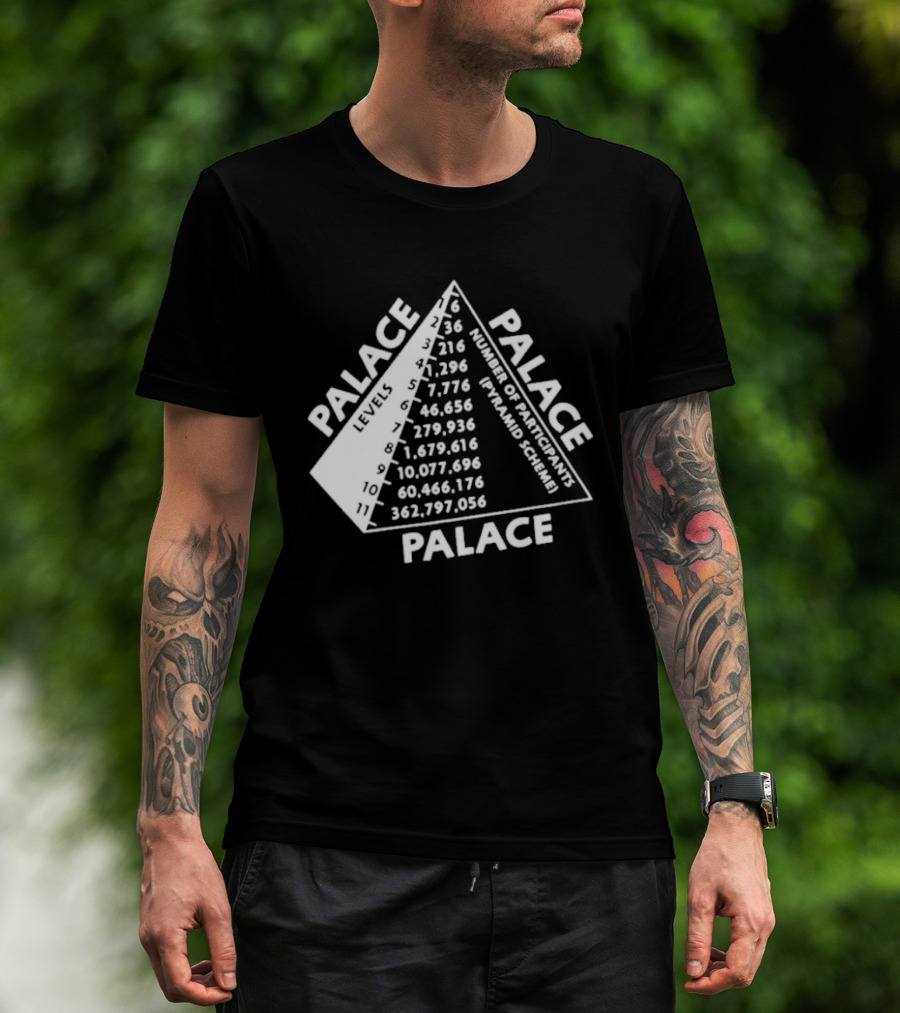 Louis Tomlinson New Tattoo Palace Pyramid Number Scheme T-Shirt