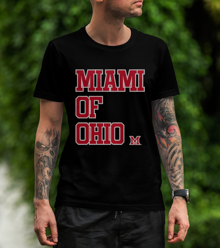 Miami Of Ohio RedHawks Basketball M T-Shirt