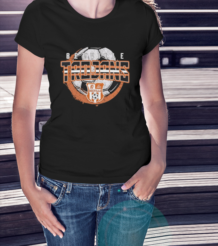Beeville Trojans AC Jones Soccer Team T-Shirt