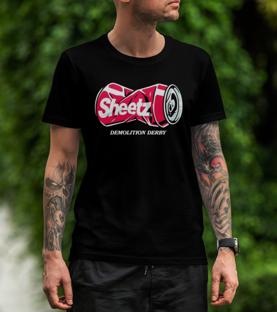 Sheetz Demolition Derby Crushed Can T-Shirt