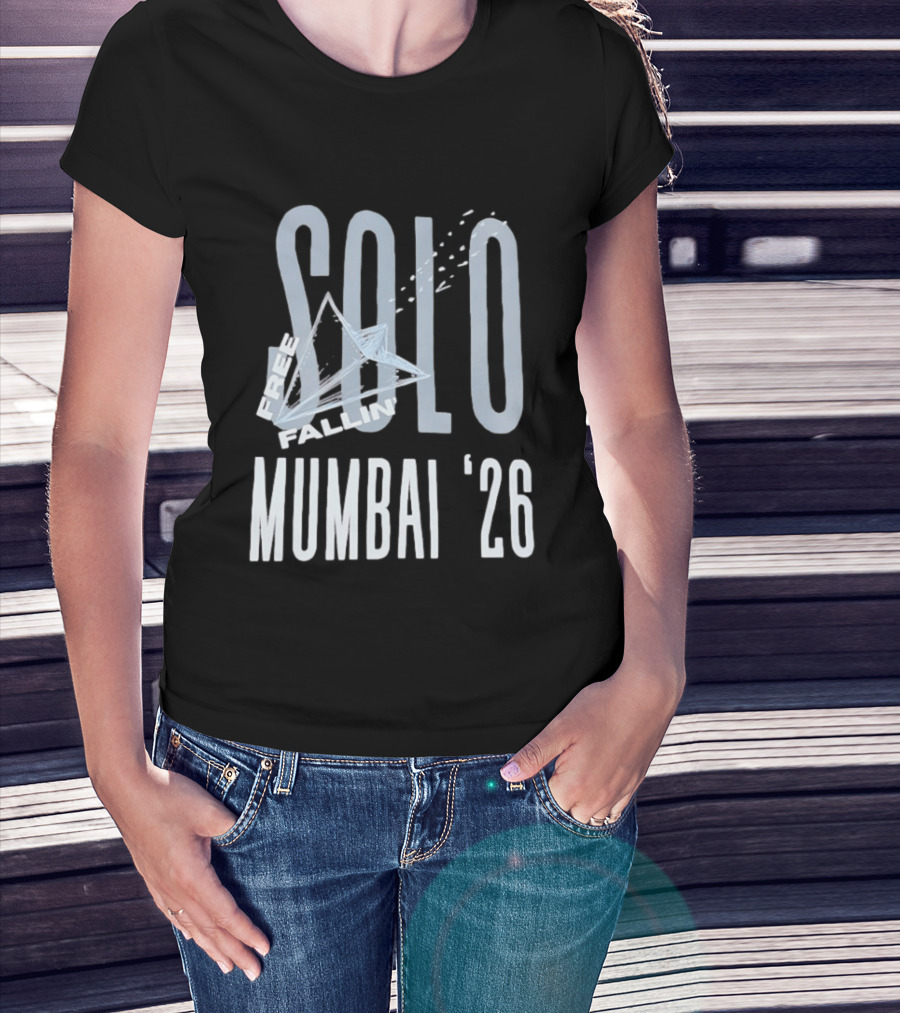 Solo Free Fallin' Mumbai '26 Adventure T-Shirt
