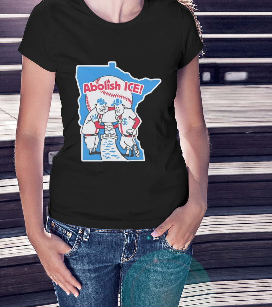 Abolish ICE Twins T-Shirt