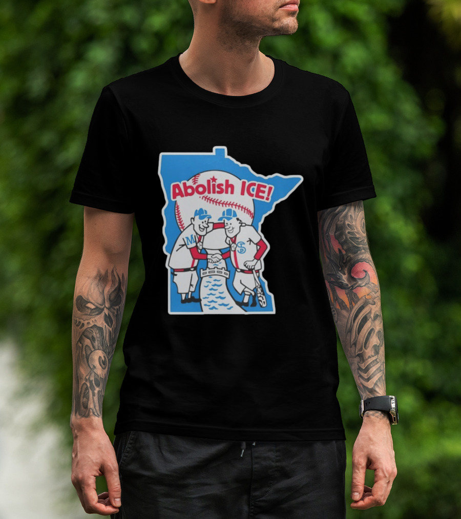 Abolish ICE Twins T-Shirt