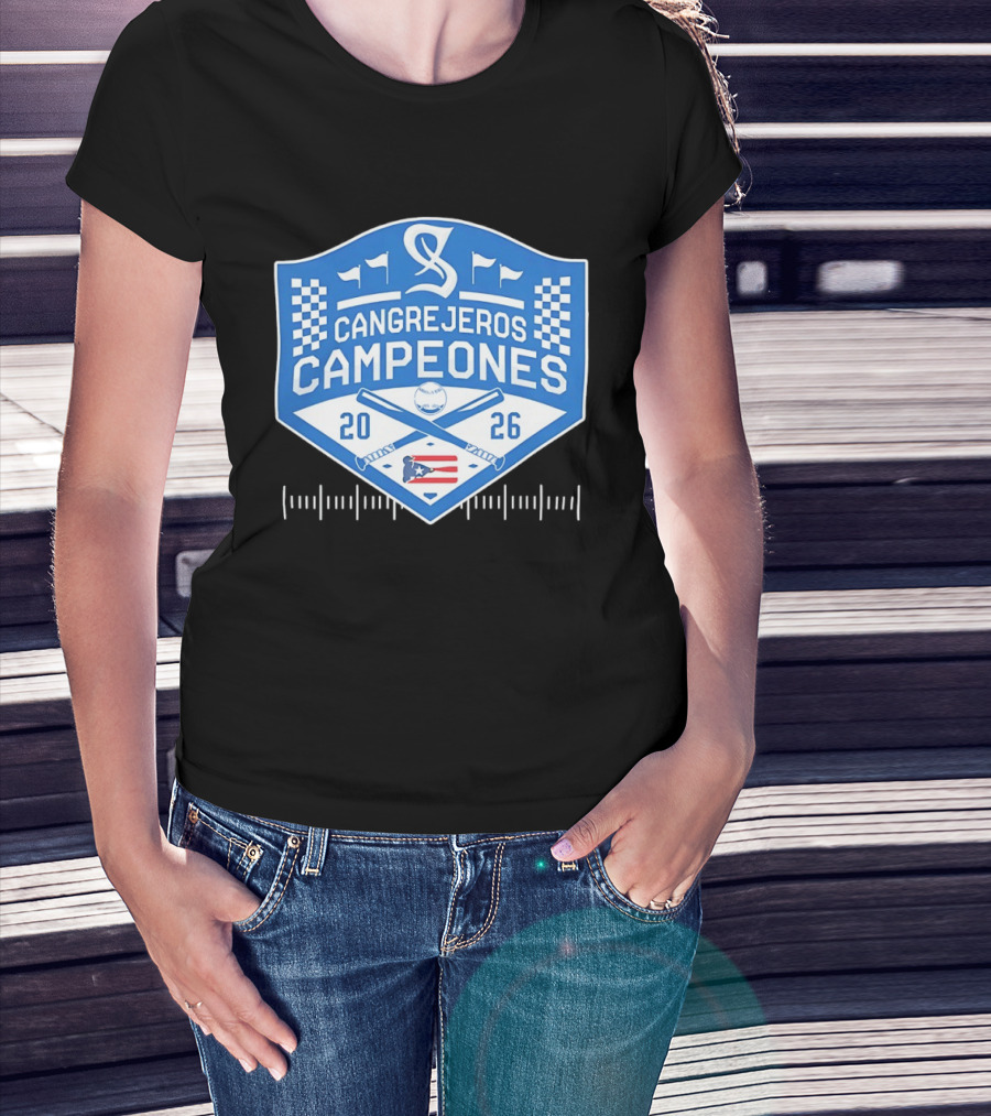 Cangrejeros Campeones 2026 LBPRC Puerto Rico Baseball T-Shirt