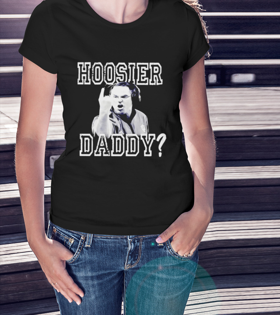 Curt Cignetti Hoosier Daddy Coach Gesture Indiana Fan T-Shirt