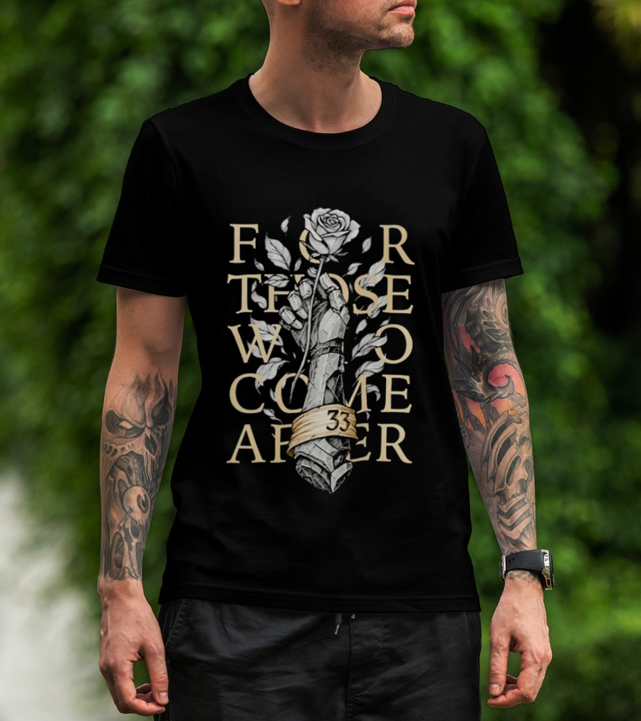 Expedition 33 For Those Who Come After Floral T-Shirt