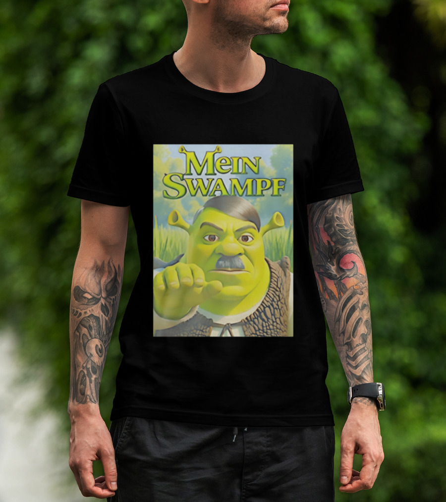 Shrek Mein Swampf Meme Ogre Mashup T-Shirt