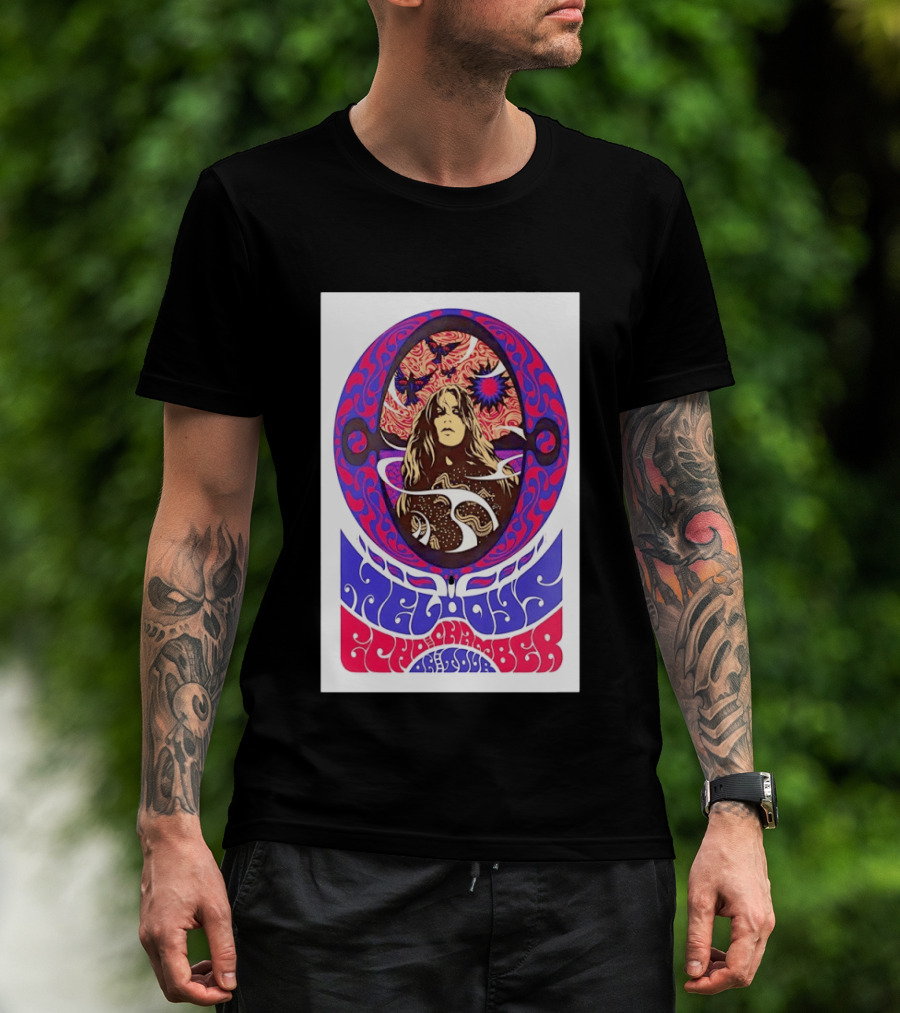 Melody's Echo Chamber 2026 EU UK Tour Psychedelic T-Shirt