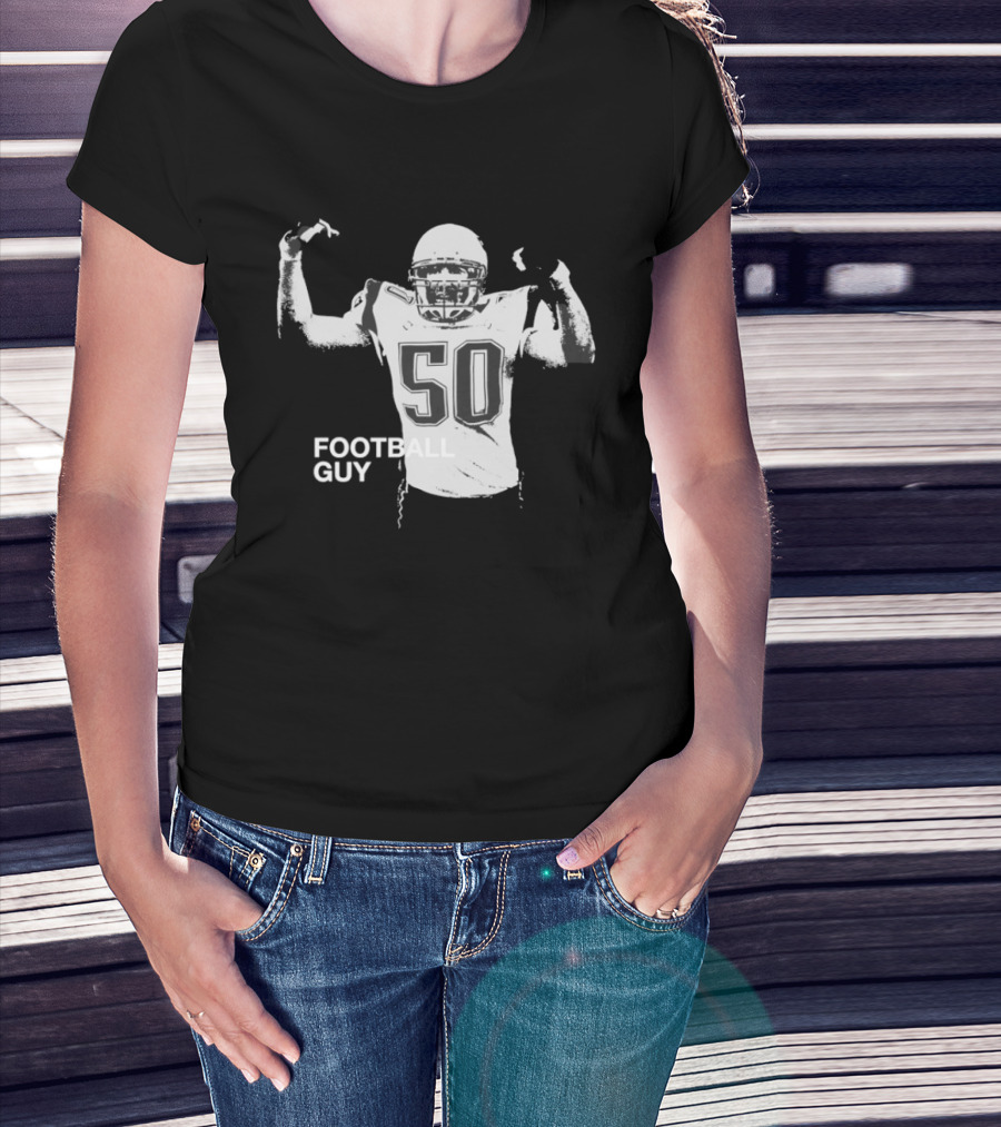 Mike Vrabel Number 50 Football Guy Flex T-Shirt