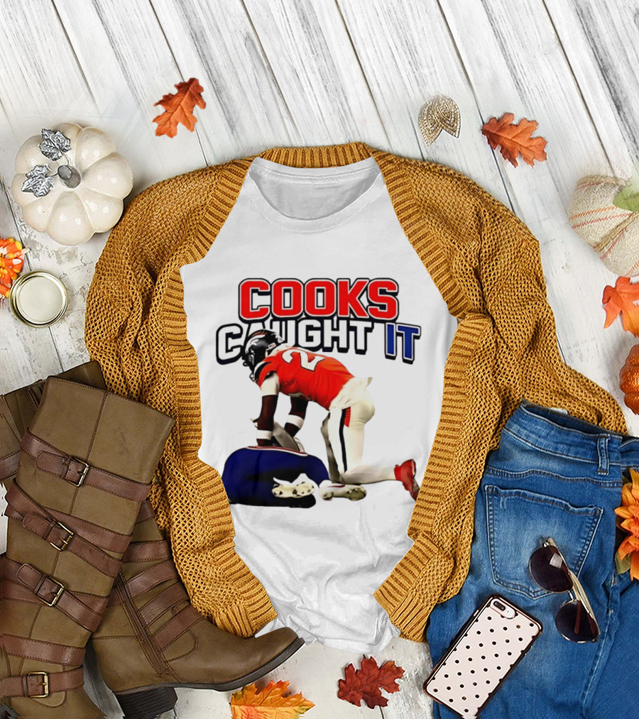 Buffalo Bills Mafia Cooks Caught It Football Play T-Shirt