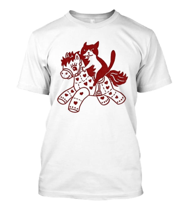 Cat Lovers New Year Of The Horse 2026 Embrace The Celebration T-Shirt