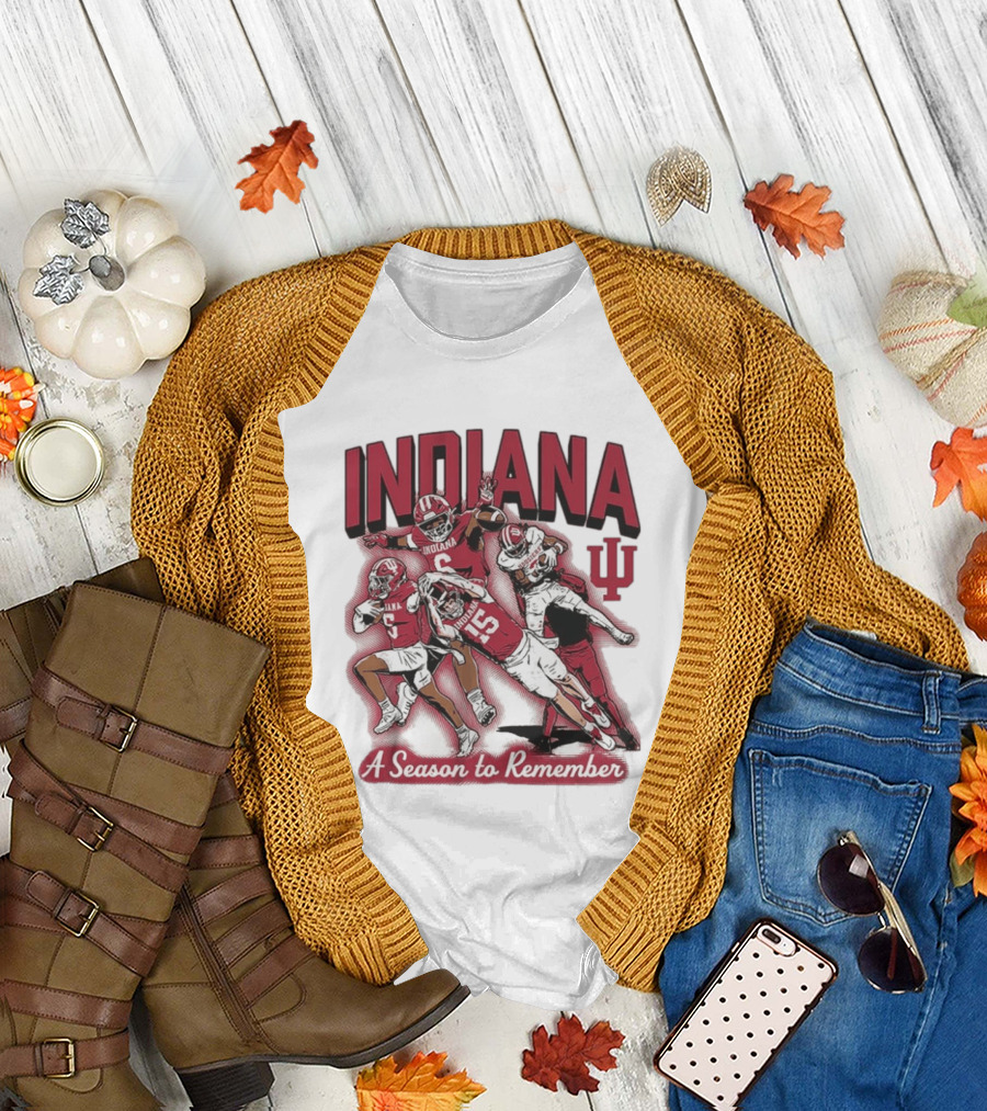 Indiana Hoosiers Football A Season to Remember T-Shirt