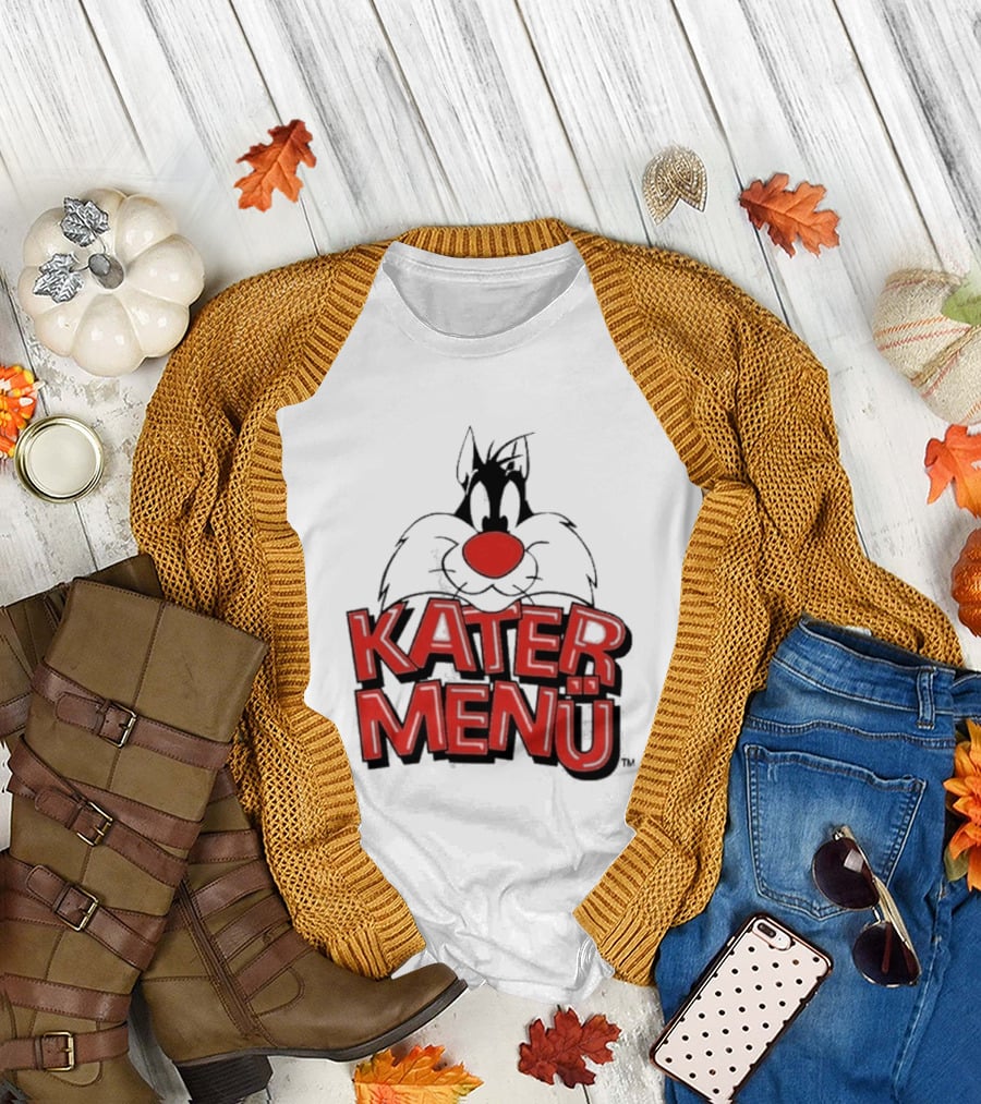 Kater Menü White Cat T-Shirt