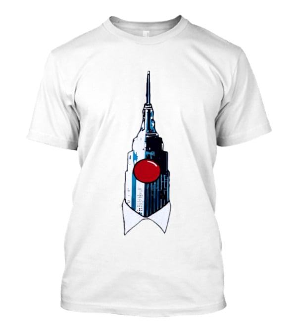Clown Nose Empire State Building New York City T-Shirt