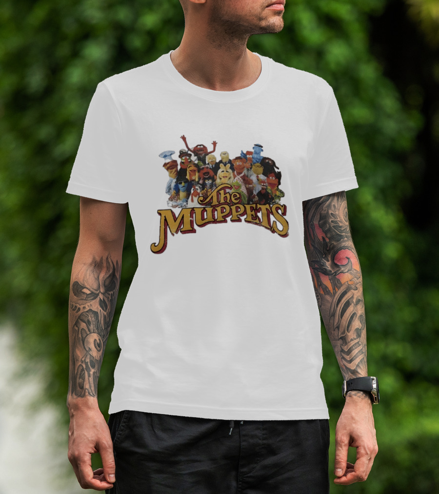 The Muppets Classic Characters Ensemble Collage T-Shirt