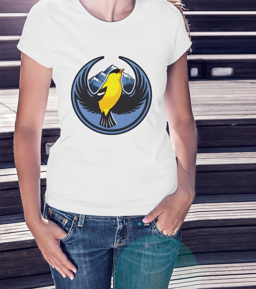 Washington American Goldfinch Mountain T-Shirt