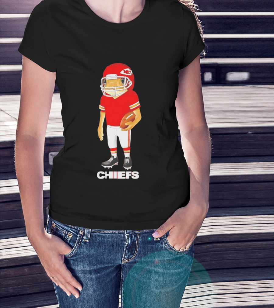 Bad Bunny Kansas City Chiefs Football Character Concho Chiefs T-Shirt