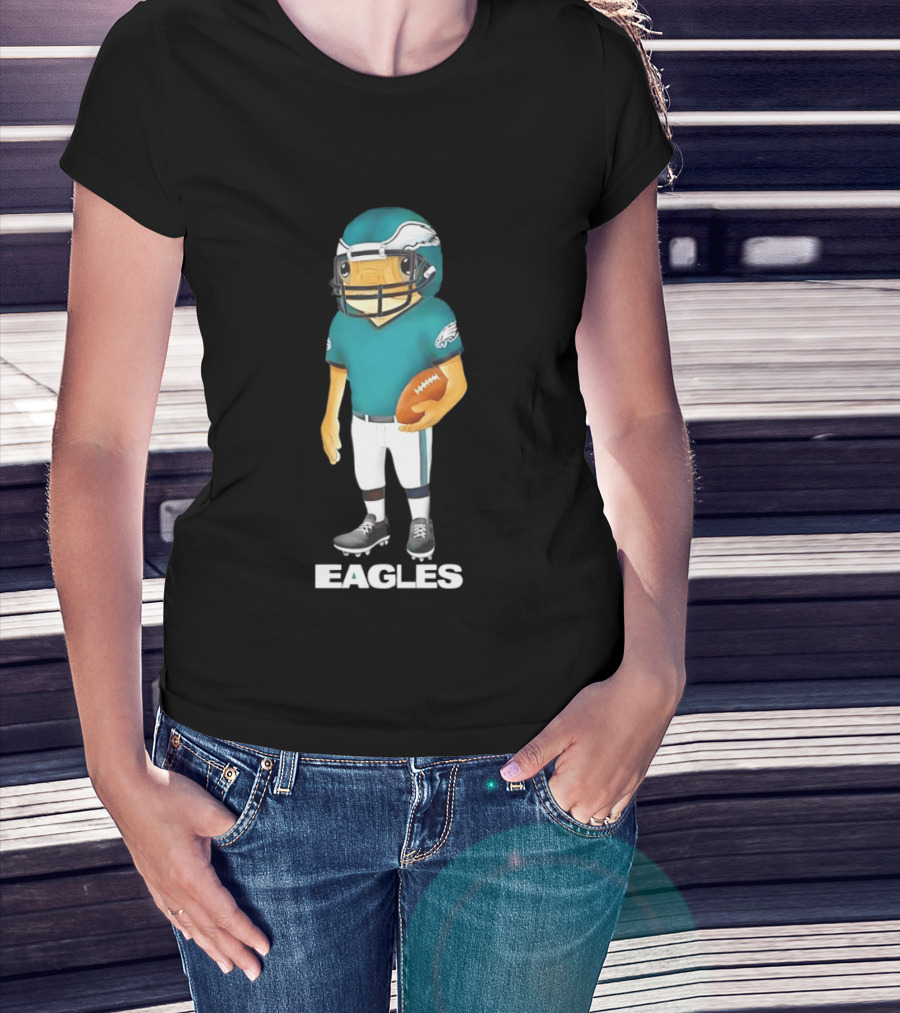 Bad Bunny X Philadelphia Eagles Concho Football Eagle Helmets T-Shirt