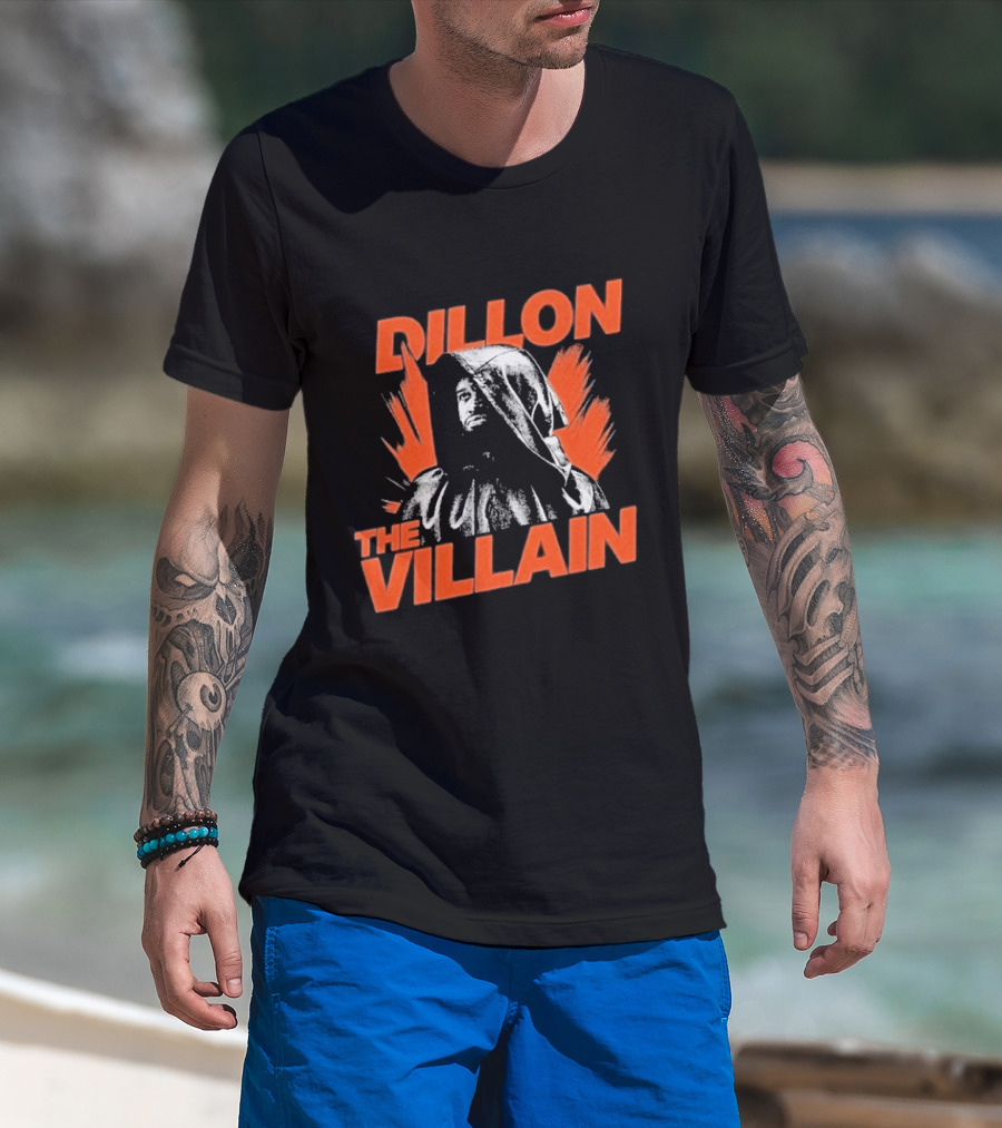 Dillon The Villain Bold Red T-Shirt