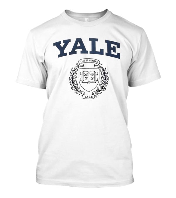 Yale Lux Et Veritas Coat Of Arms T-Shirt